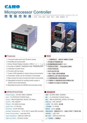 CAHO系列温控器H721、H481、H961、P961原装全新大量现货供应